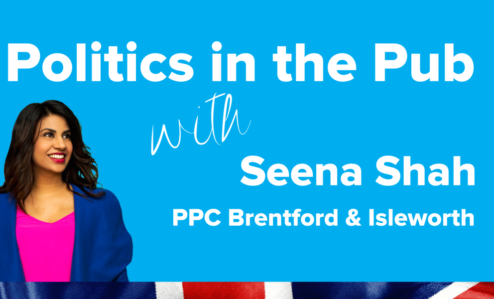 Politics in the Pub with Seena Shah